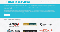 Desktop Screenshot of headintheclouddev.com